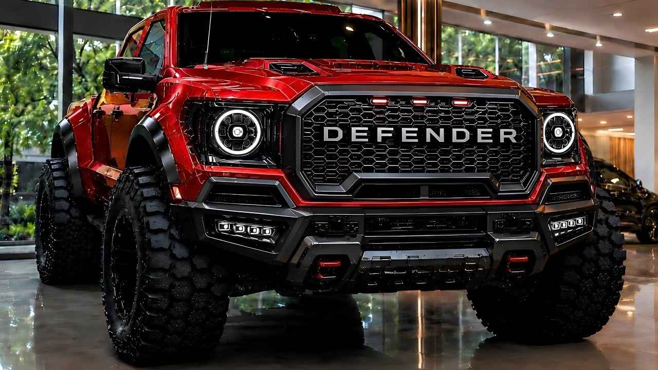 2027 Defender Pickup First Look | Shocks America, Ford F 150 Rival, Brutal Power, Futuristic Design