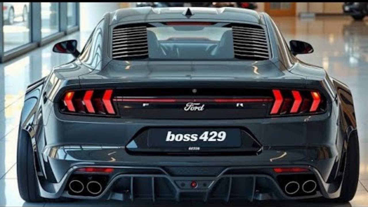 2026 Ford Mustang Boss 429 Review | Legendary Muscle Car Returns, Brutal Power, Futuristic Design