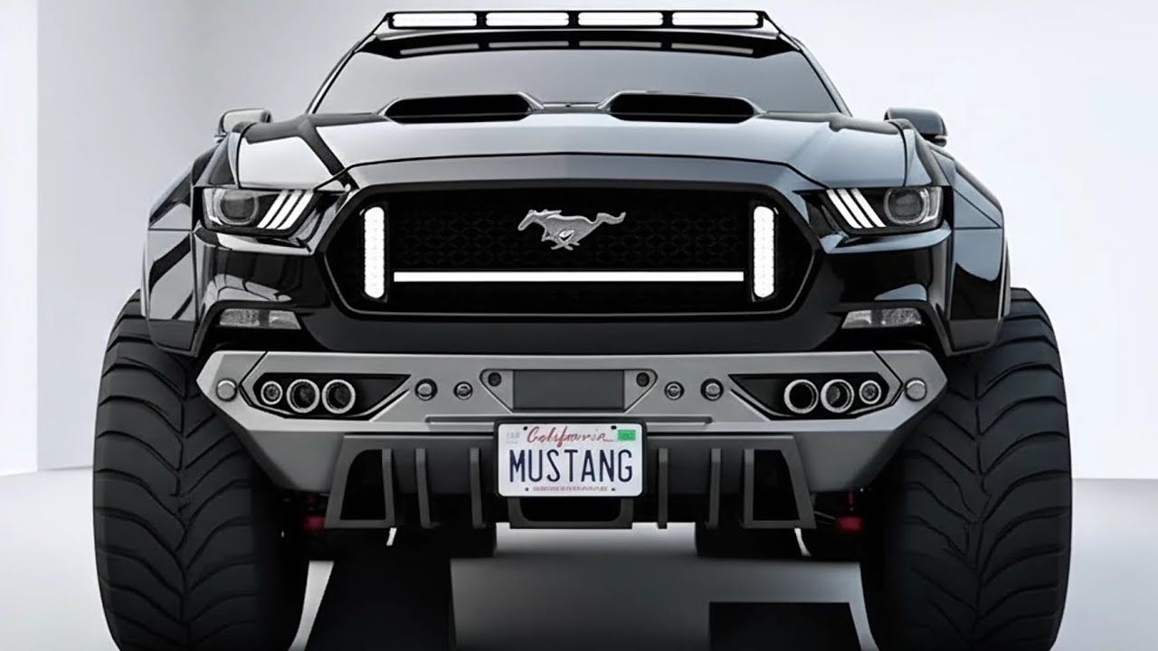 2026 Ford Mustang Pickup Truck Review | V8 Power Madness, Brutal Muscle, Futuristic Design, Legendary Icon