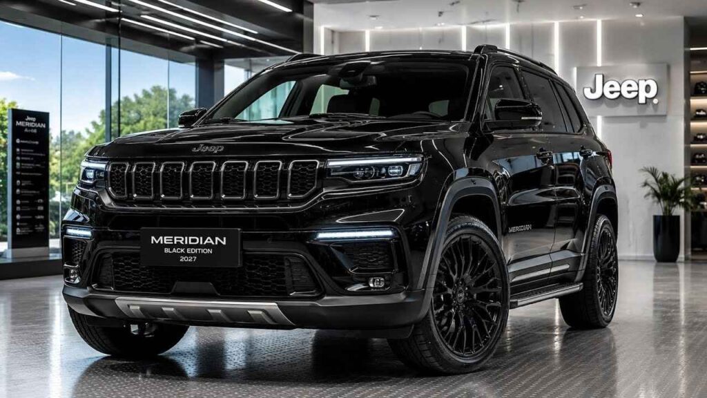 2027 Jeep Meridian Black Edition | Ultimate Luxury SUV, Rugged Adventure, Futuristic Design, Extreme Power