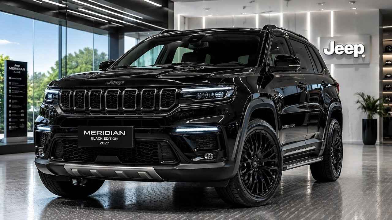 2027 Jeep Meridian Black Edition | Ultimate Luxury SUV, Rugged Adventure, Futuristic Design, Extreme Power