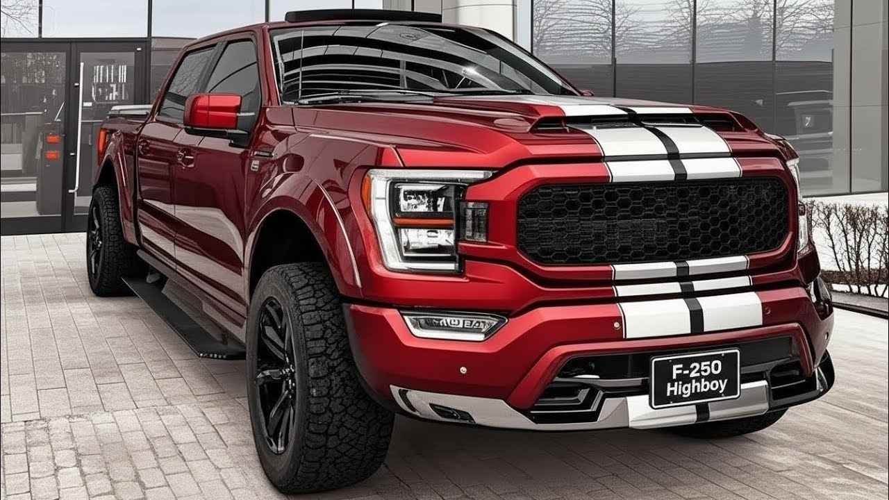 2026 Ford F 250 Highboy Review | Heritage Muscle, Brutal Power, Modern Performance, Futuristic Truck Design
